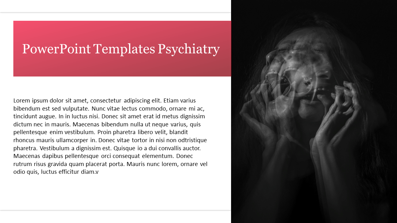 Free PowerPoint Templates Psychiatry